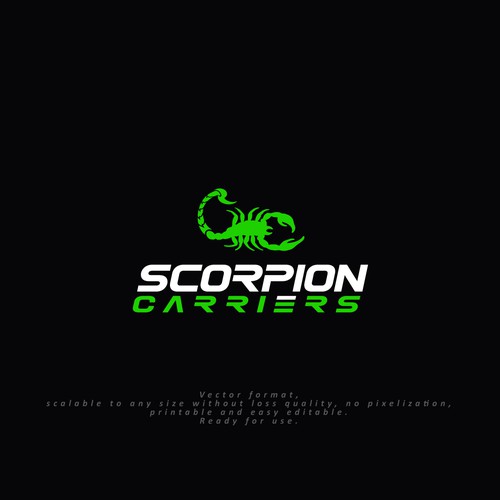 Scorpion Carriers - Trucking Company Design by NEXNEX