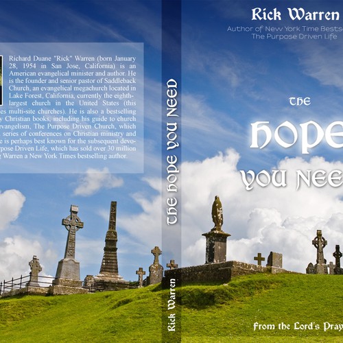 ico00さんのDesign Rick Warren's New Book Coverデザイン