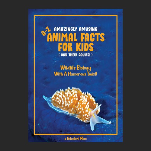 Book Cover for a Wildlife Book of Fun Facts! Design by Pi.