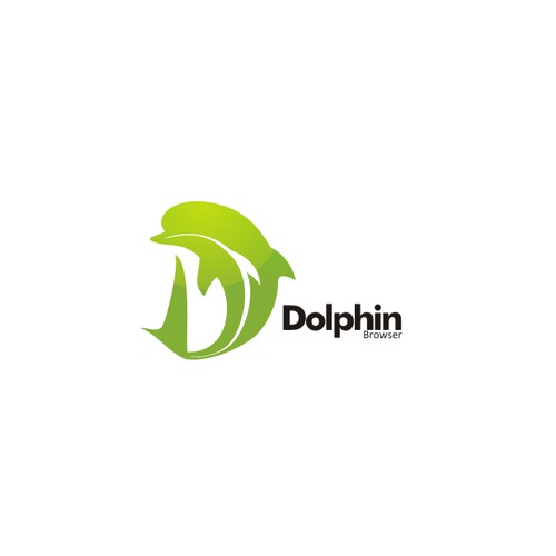 New logo for Dolphin Browser Design by Rifz