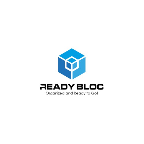 A "block" logo that is "ready" to go at the shot of the starters gun! Design by BRANDITU