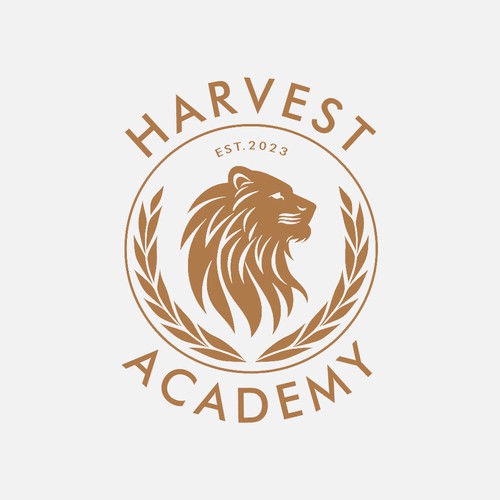 Harvest Academy Lions Mascot Design by Lance Artistry