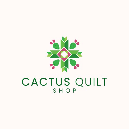 Design a logo for a modern quilt shop! Design by Creative P