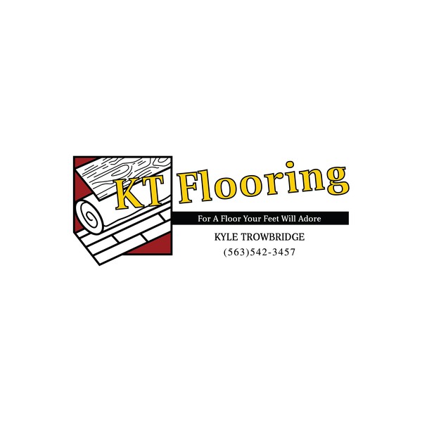 Design by Muhammad_Yaseen titled "KT Flooring Logo & Card"