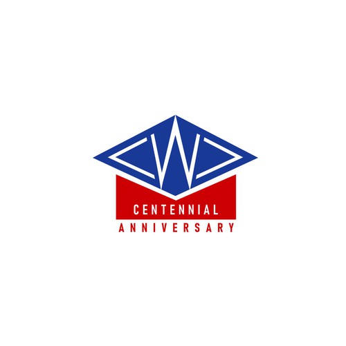 Centennial Anniversary Logo Design by NABEEL™