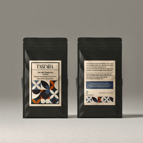 Cascara tea label Design réalisé par just.chaosofart