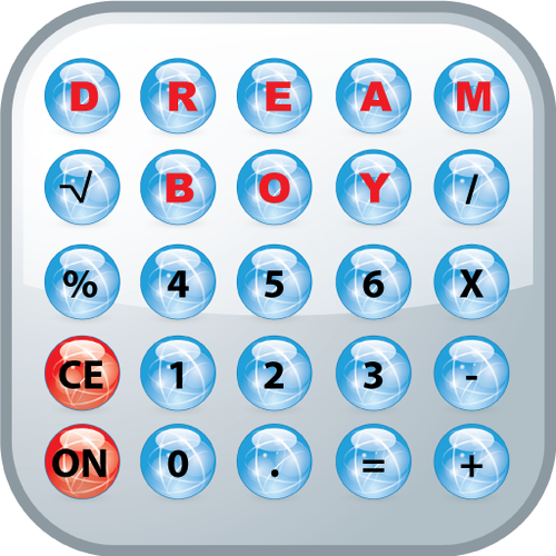 Dreamboy Calculator: Icon & Splash Screen for Mobile App | Button or ...