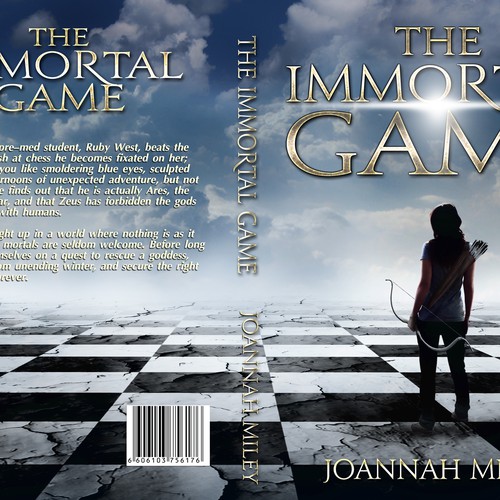 Unique book cover for suspenseful paranormal-romance novel! Design by Chameleonstudio74