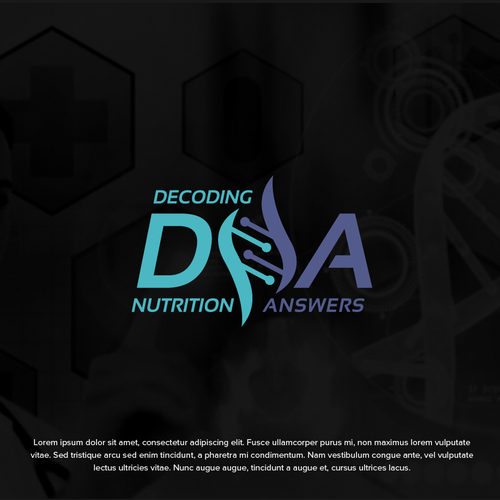 Logo for DNA-based fitness company Design by idgn16