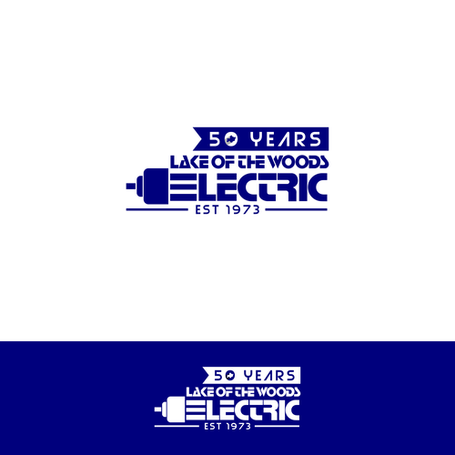 Electrical contractor, 50 year anniversary logo Design by MisterR