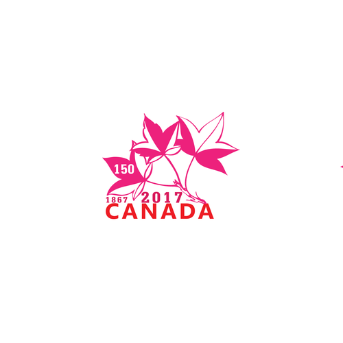 Community contest: Design Canada’s 150th birthday logo! Design by rendahati