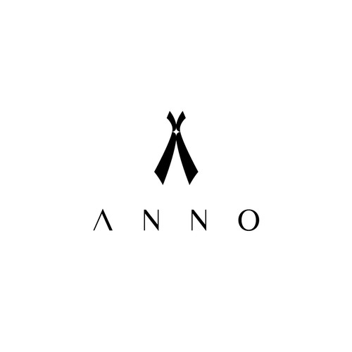 Design Craft a Unique Wordmark and Monogram for ANNO's Luxury Evening Wear di SOUAIN