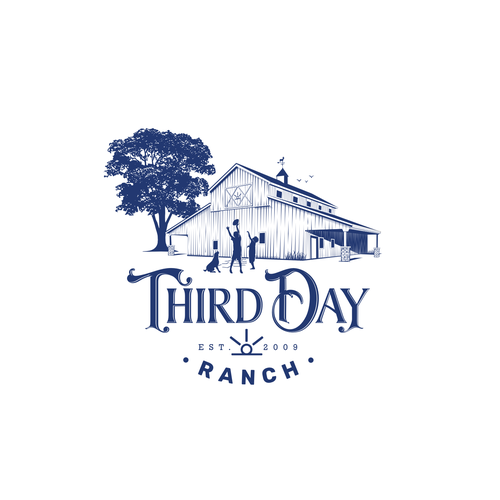 Capture essence of Texas ranch experience in new Third Day Ranch logo Design réalisé par Epiphanie