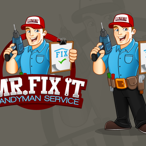 Create the next logo for Mr. Fix It Handyman Services Design by Aga Ochoco