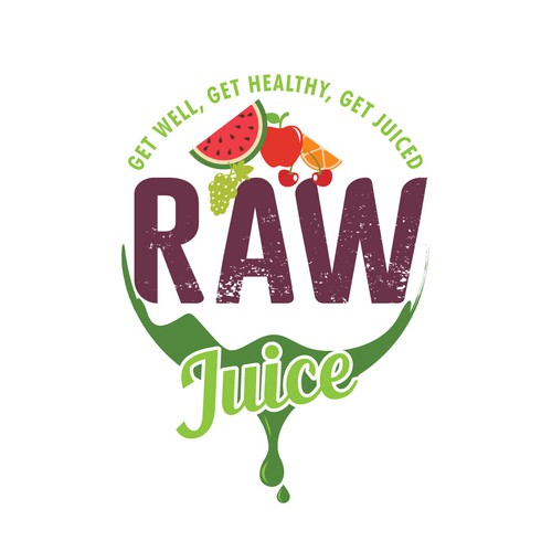 Raw juice bar that will be seen by millions Design by websmartusa