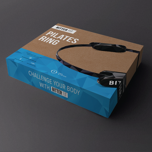 BitterFit Needs an Attention Grabbing and Perceived Value Increasing Packaging For Pilates Ring Diseño de Eugenia Lipkova