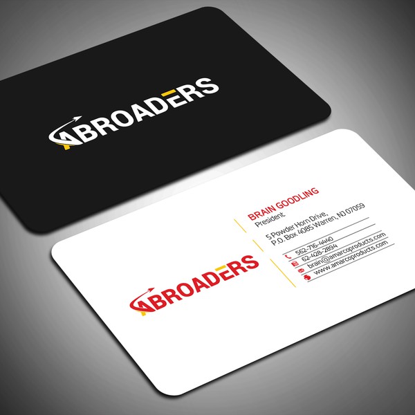 Design by SahaSrabon titled "business card"