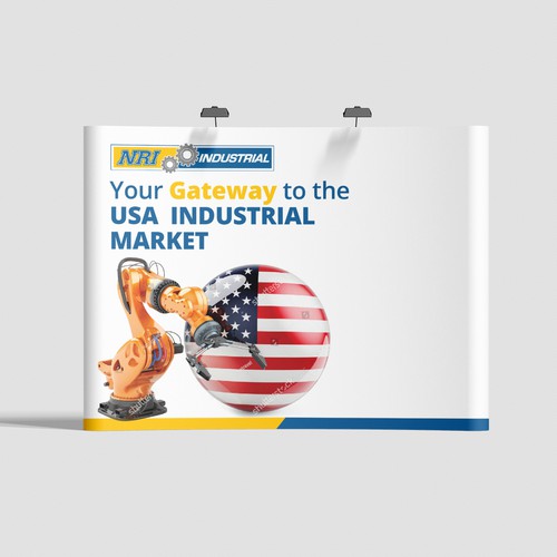 Design a banner for an automation exhibition Design von si_JambuL