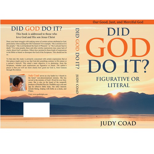 Design book cover and e-book cover  for book showing the goodness of God Design by Shivaal
