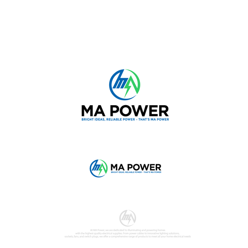 MA Power-ontwerp door Miqdam Sajid