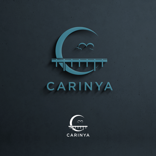 A logo for Carinya Apartments Design by Riv26