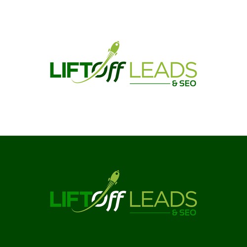 Logo and branding package: Liftoff Leads & SEO Design by websmartusa