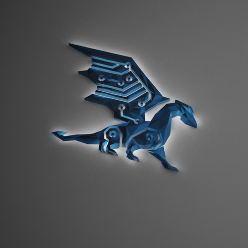 3D Dragon Rendering Design by Sifa Lovely Design