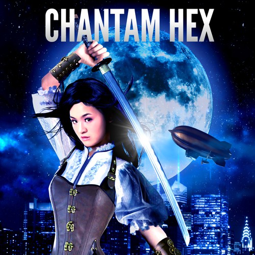 Fantasy Romance Book Cover for Chantam Hex-ontwerp door alerim