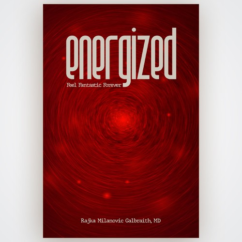 Design a New York Times Bestseller E-book and book cover for my book: Energized Design by Titlii