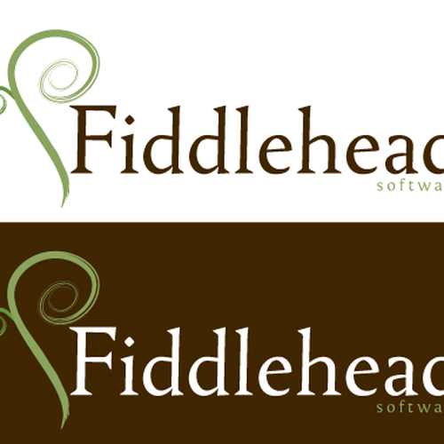 Designs Fiddlehead Software Logo Design Logo design contest