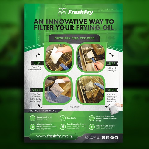 Design di FreshFry Pod Flyer di *FBCTechnologies*