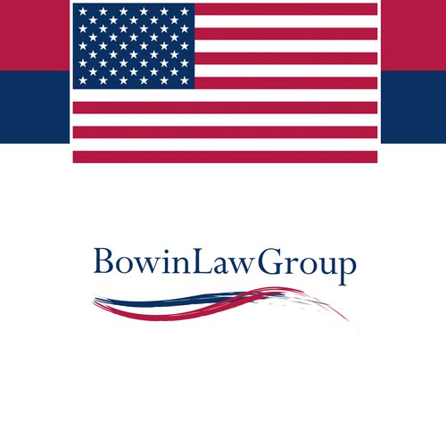 Patriotic logo for law firm Design by TW.Designs