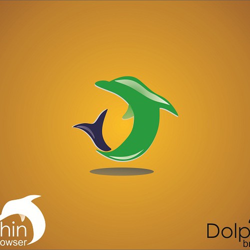New logo for Dolphin Browser Design by Syawal