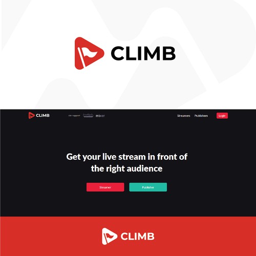 Logo redesign for live stream promotion network Design by Mirza Yaumil