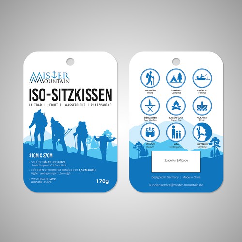 Etiquetas de producto propuesta en el concurso por FAREL_14