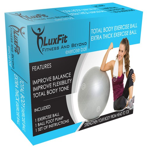 Luxfit exercise ball deals
