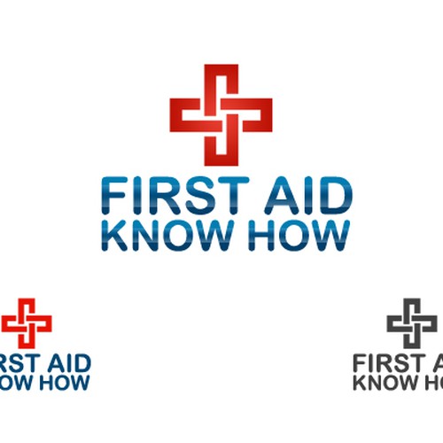 "First Aid Know How" Logo Design by boraryn