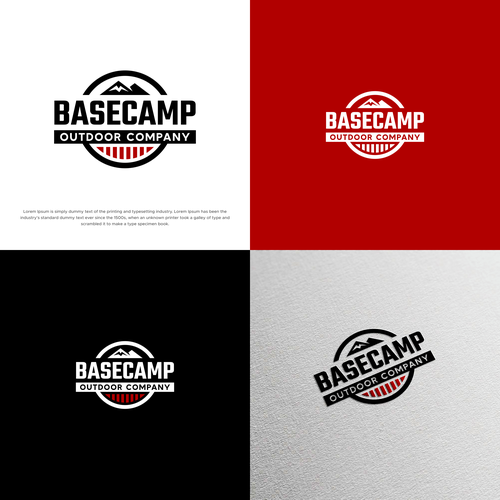 Design a Military Brand Style Logo for A Veteran Ran Hiking Food Company Design by StudioJack