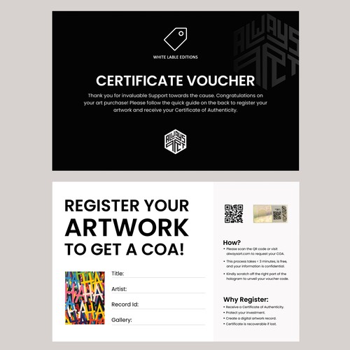 Certificate Voucher Design por Mah_Ari