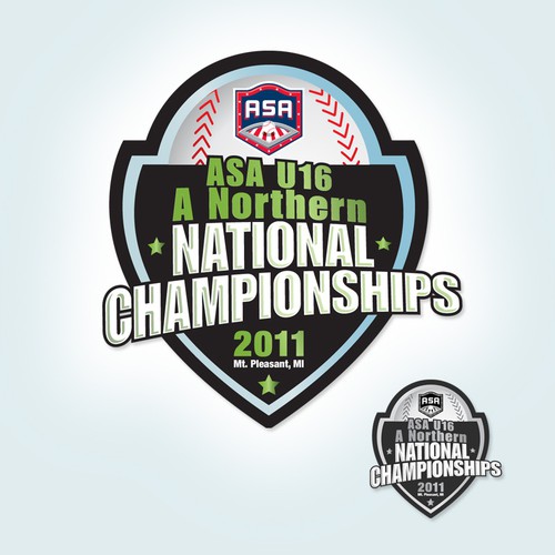 Fast Pitch Softball Tournament Logo for National Tournament | Logo ...