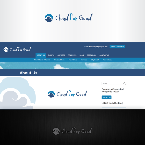 Design by Ipiph titled "Cloud For Good"