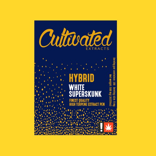 Simple package for vape pen Design by Ossobüko Studio