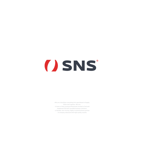 SNS needs an Uplifted New Logo Réalisé par mr.giraffe.design