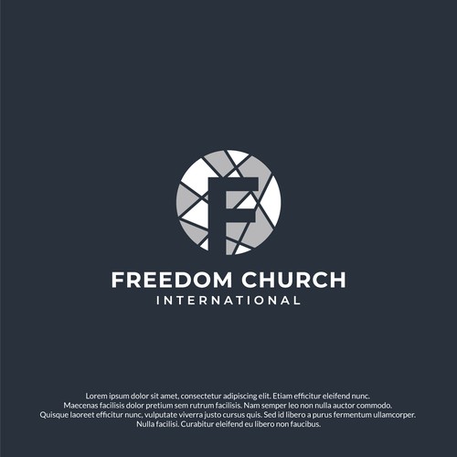 Freedom Church Logo Design Design by Fiore del Dragone