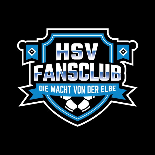 Gestalte ein Logo für den HSV Fanclub "Die Macht von der Elbe" Design by Jovi Ming