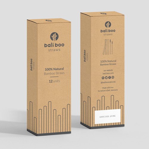 Awesome Packaging design for Bali Boo Design by StanBranding