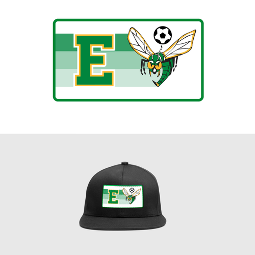 Edina High School Girls Soccer Hat Patch to be worn by team and supporters for the 2023 season.  Tea Réalisé par PalenciaDesigns