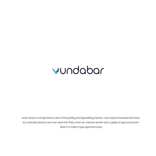 Make my Logo vundabar Diseño de #Nish