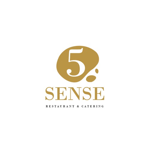 Restaurant logo to stimulate 5 senses Design by wync