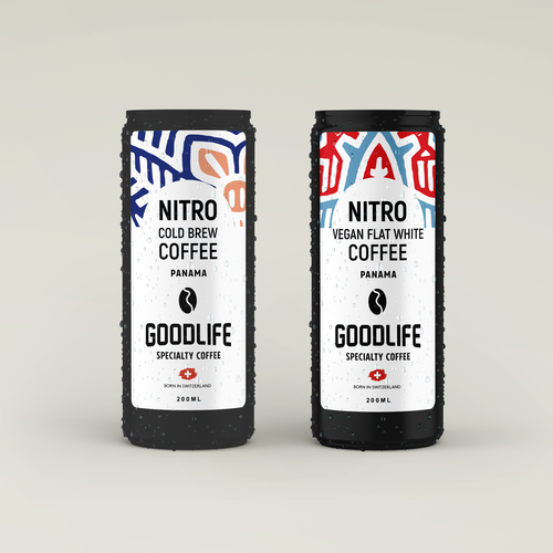 Design an exciting new coffee beverage label for launch in Switzerland Design by Daniela❧M